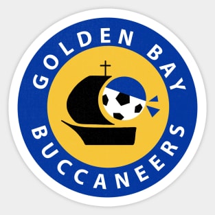 Vintage Golden Bay Buccaneers Soccer 1976 Sticker